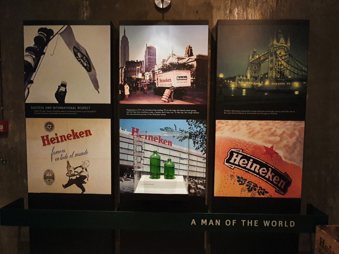 Heineken Experience Ausstellung 17: A Man of the World